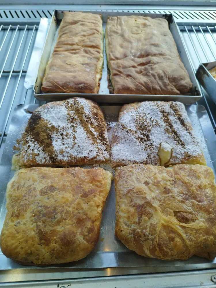 Greek pies and bougatsa
